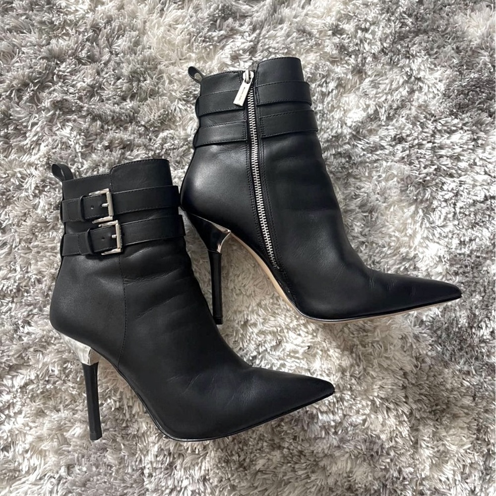 Black Michael Kors Booties